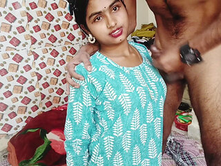 Session 22. Indian Desi Romantic Couple, Blowjob Cumshot Sex