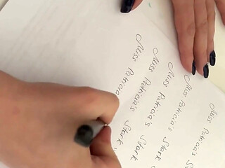 Composing Sketch for My Slave's Tattoo