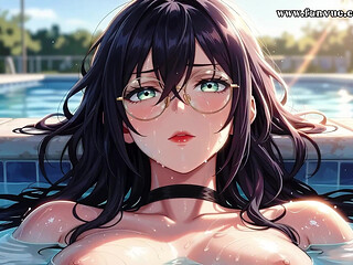 Beautiful Woman with Glasses Helps Me. Episode-5. Ai-generated