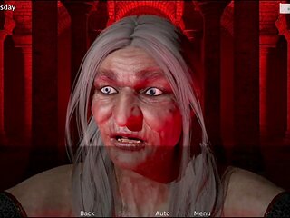 Animated mature porn with a magical twist and light-haired characters