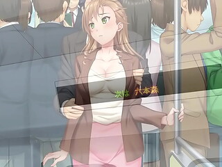 My Horney Ex-Classmate Trophy Wife'_s ep2 - Fucking her in the public train