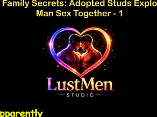 English Audio Gay Sex Story - Ranch Family Secrets Adopted Studs Explore Raw Man Sex Together - Part 1