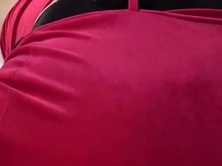 Slender Small-busted Beauty in a Santa Costume - Celebrating with a Massive Creampie for a White Christmas
