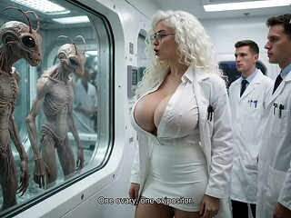Abyss Breeding Program : The Female Scientist&rsquo_s Heat Experiment (Trailer) (AI-generated)
