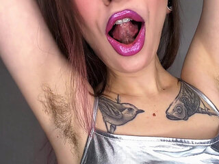 Femmine Beauty Hairy Armpits