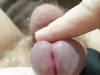 Close up cumshot