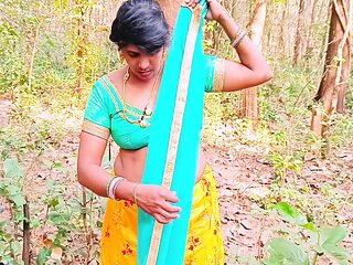 Outdoor Jungle Sex. Desi Bhabi Fucking Husbends Small Stepbrother Big Dick In Forest. Telugu Dirty Talks