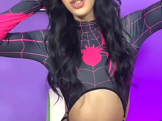 Your hot Young Slim Venezuelan TS  - teasing with nice ass