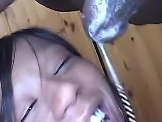 Petite Ebony Cheerleader Takes BBC Anal Pounding Hard