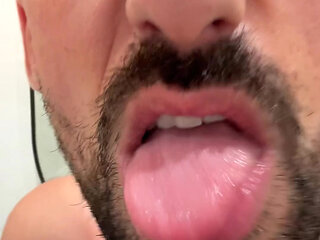 Hot daddy jerks off and busts a thick load.