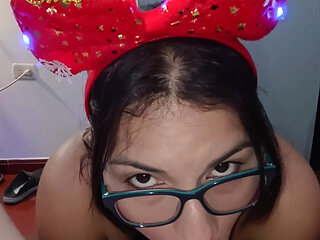 Thick White Christmas in My Mouth