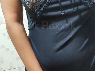 Pinki Roxxxk #10 Solo Bathroom Masturbation Pussy