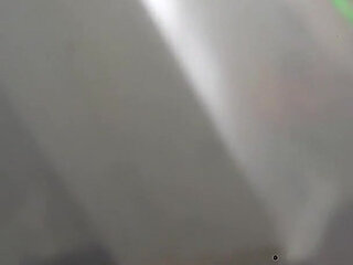 Nude Couple Bathing Whilst Suck Boobs
