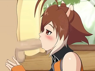 BlazB makoto blowing pecker