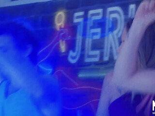 Model Kyler Quinn and Robby Echo go on a hot round of Jerkaoke