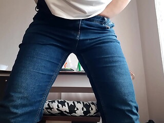 Hot secretary masturbates in office