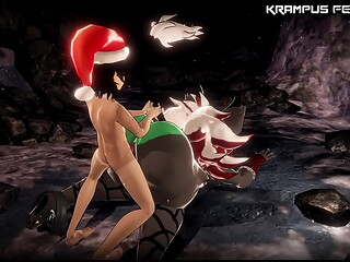Krampus Fexa doggystyle