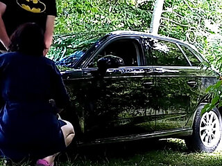 Sucking Coworker's Cock