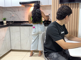 Shy Latin Social Media Guy Comes to My House and Gives Me a Nice Hard Fuck No Matter My Husband Is Traveling