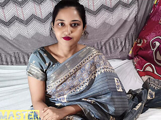 Hot Desi Bhabhi Fucked Hard in Sari - Hindi Audio - 4K Indian Sex Video