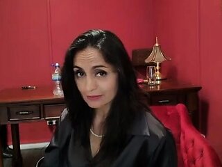 Brunette Solo Webcam Masturbation