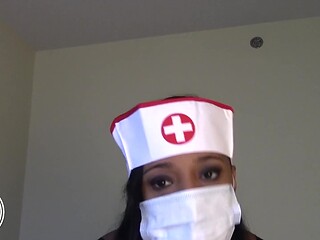 Crazy Nurse LaLa turns you into her fucktoy