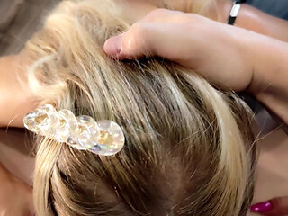 My stepmom loves my cock instead of breakfast.