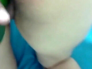 Cucumber Masturbation - Short Amateur Homemade POV Video.