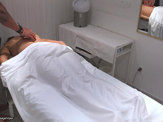 Wife Massage: Cheating on Her Husband with the Masseur
