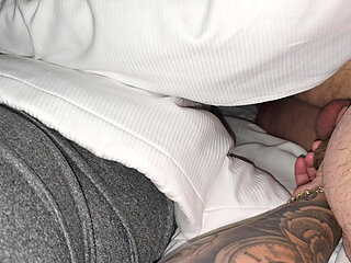 Step mom handjob injured step son dick after surgery