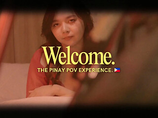 Hot Pinay Sharinami gives intimate ASMR and blowjob scene in late