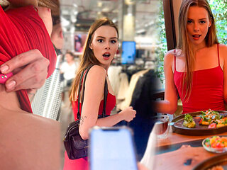 Public Date with Lush 3 I Almost Got Caught Cumming in the Store