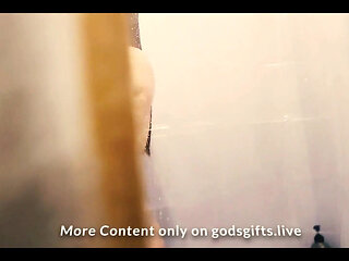 Caught My Step Stepsister in the Shower Mastubating