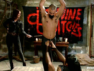 A Man with Three Balls Means One for Each Domme!