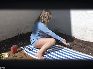 Just a little gardening. Wanna join?