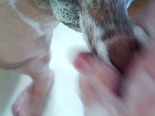 I masturbated while showering