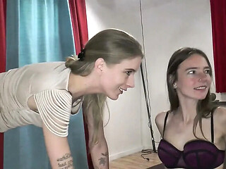 German Slut Melody Pleasure Gets Fucked by 3 Men in Order