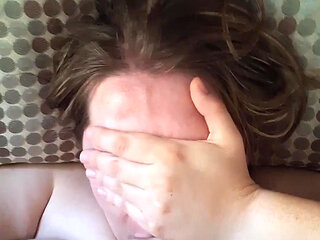 Big Boobs German Teen blows cock and gets cumshot in mouth
