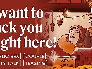 ASMR Audio Porn: Secret Public Sex with Your Boyfriend at a Christmas Market &ndash_ Teasing &amp_ Dirty Talk &ndash_ Erotic Audio Roleplay for Women