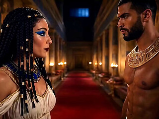 Follada ala reina Cleopatra (generado por IA)