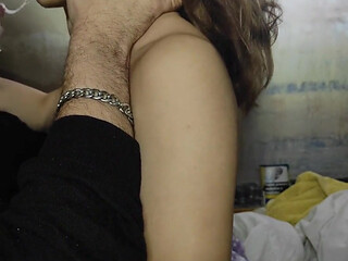 The horniest and dirtiest kiss on the internet with a beautiful teen