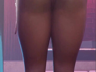 Tasty Fast Ass Loba Shaking Her Thicc Brown Ass