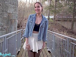 Shy Belgian Gigi Max Loves Thick Cock Pov Blowjob Outdoors Hard Fuck Multiple Orgasms