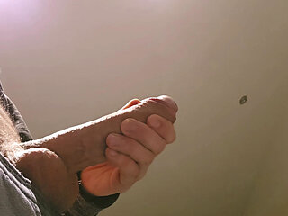 Young Cock Squirts a Lot of Cum Because of Women Moaning