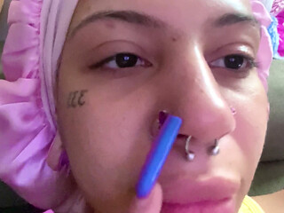 POV Long Nails Acrylic Super Long Asmr Tapping on Teeth Nails Rainbow Long Nail Fetish No Talking Tapping on Your Face Ignore Te