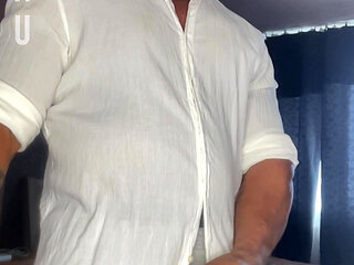 Slow Handjob. Mr Guru Wank