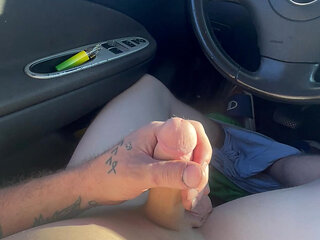 Road side public masturbation