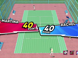 Ep12: Hentai Scenes with Martina, Venus and Monica - Academy Love Saga: Tennis Angels Ex
