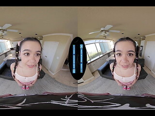 Flexible College Girl Gives You Standing Upside Down Blowjob and Other Wild Positions