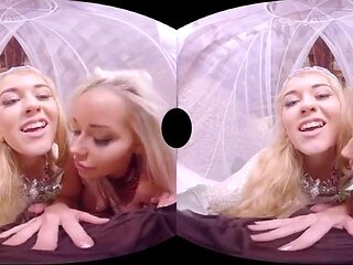Royal Princess 3some VR: Big Tits, Blowjob  Babe Porn